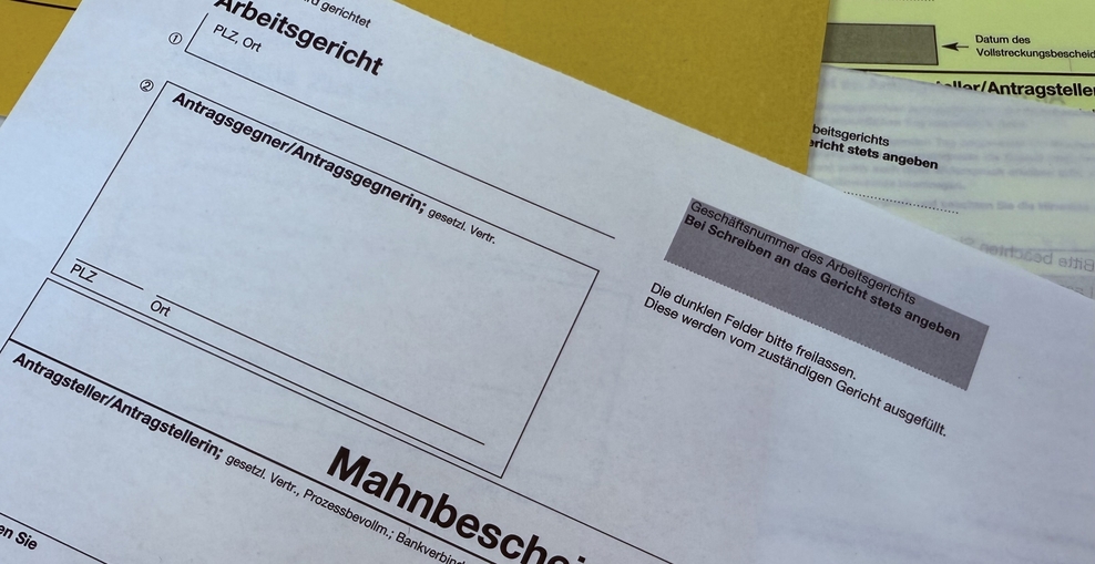 Mahnverfahren